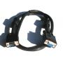 3FT SVGA CABLE MONITOR UL2919 HD15 EXTENSION Male to Female