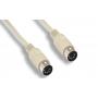 25FT KEYBOARD CABLE DIN5 Male to Male