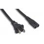 15FT POWER Cord Binocular IEC320 C7 C-7
