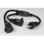 Y-Splitter Power 16 Awg