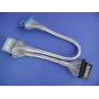ULTRA ATA133 Round Dual IDE 3 Connector SILVER 24-Inch