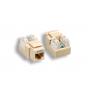 CAT5e KEYSTONE JACK IVORY