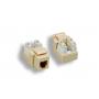 PHONE RJ-11,RJ-12 KEYSTONE JACK IVORY