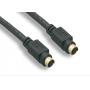 SVIDEO Cable Minidin4 Male to Male 75FT Mini-Coax