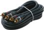 Audio Cable 6FT RCA-M RCA-M Shielded Blue Dual