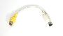 S-Video Adapter Cable Mini Din 4Pin Male to RCA-F 4 Inch