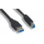 USB 3.0 A B Male Cable