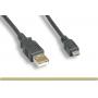 USB Type-A to Micro USB B Cable MICRO-B 6 IN